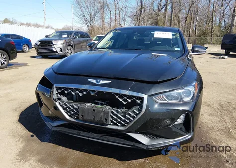 2019 Genesis G70 2.0T Advanced from USA, damaged, VIN KMTG64LA4KU043892